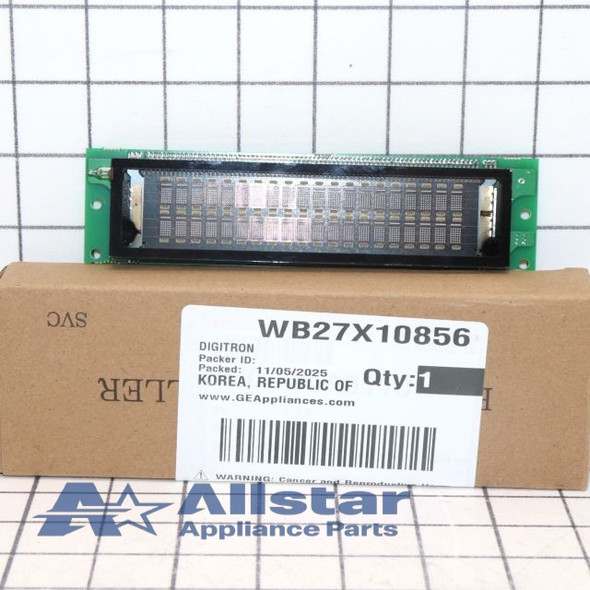 GE Microwave Display Board Digitron WB27X10856
