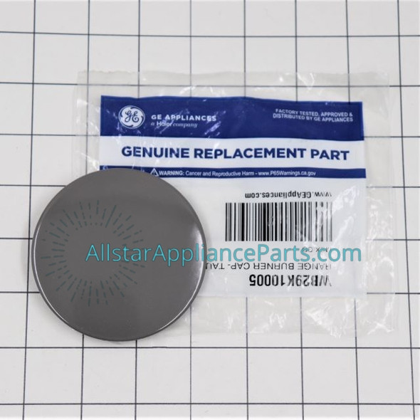 GE Range/Stove/Oven Surface Burner Cap WB29K10005