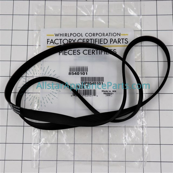 Part Number WP8540101 replaces 8540101, 8540348