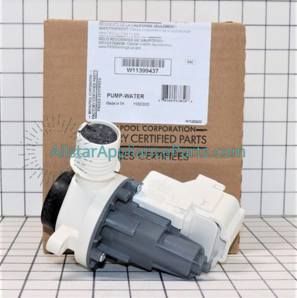 Part Number W11399437 replaces  W11259498