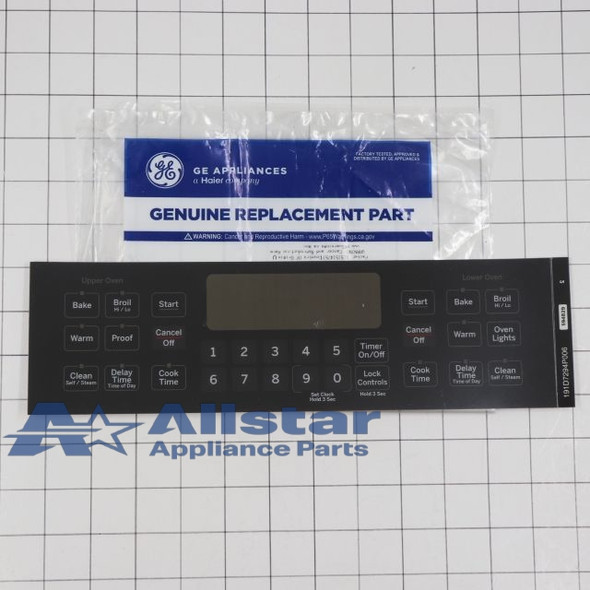 GE Range/Stove/Oven Overlay WB27T11465