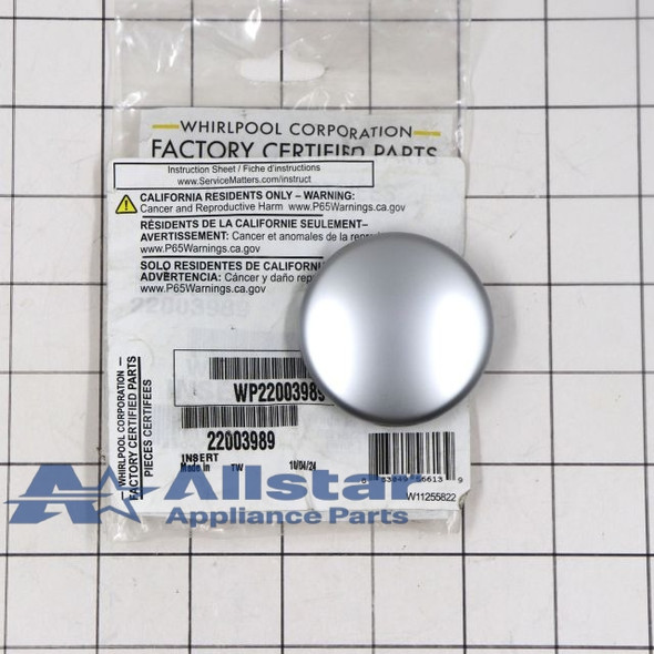 Part Number WP22003989 replaces  22003989,  22003990