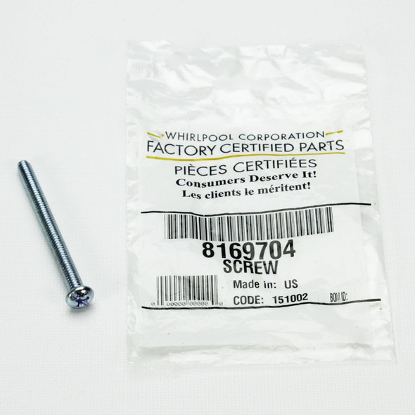 Part Number WP8169704 replaces  4158321,  8169704
