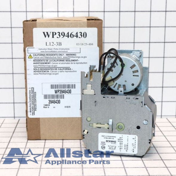 Part Number WP3946430 replaces  3347766,  3351811,  3946430