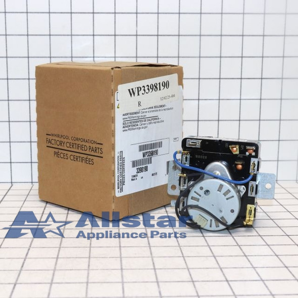 Part Number WP3398190 replaces  3391658,  3398190,  3398190R
