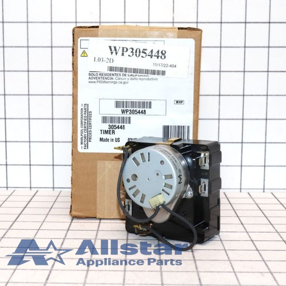 Part Number WP305448 replaces  305448,  Y305209,  Y305305