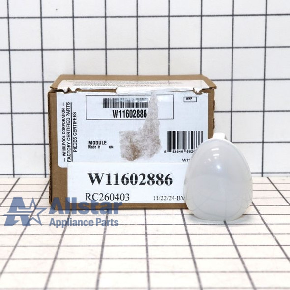 Part Number W11602886 replaces  W11204001,  W11251749,  W11449273,  W11468934,  W11520324,  W11549780