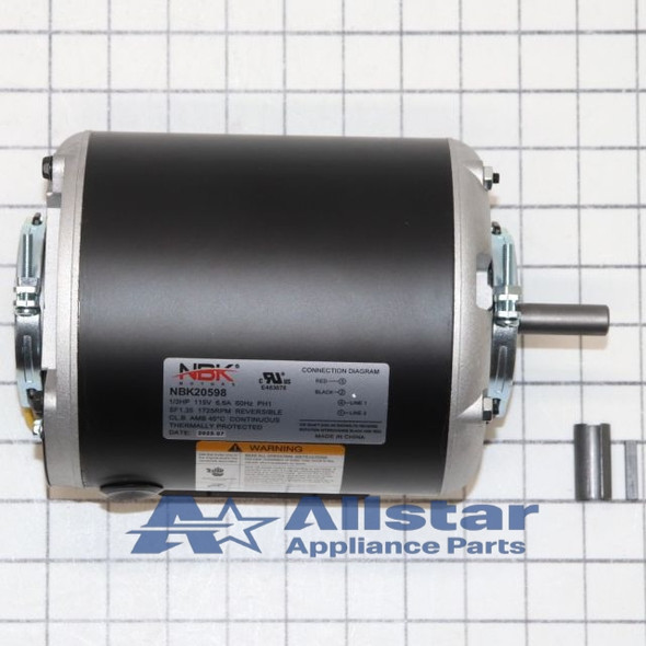 ｎ　BC60 NBK-20609 FAN MOTOR (SELF COOLED) 115V, 1/4HP, 1725 RPM
