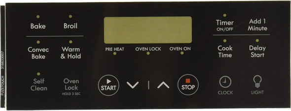Frigidaire Range Overlay 316633007