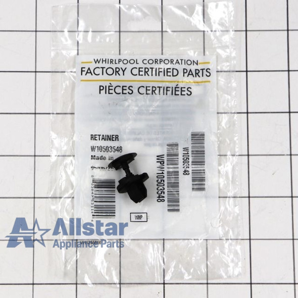 Part Number WPW10503548 replaces  W10331789,  W10503548,  WPW10503548VP Part Number WPW10503548 replaces  W10331789,  W10503548,  WPW10503548VP