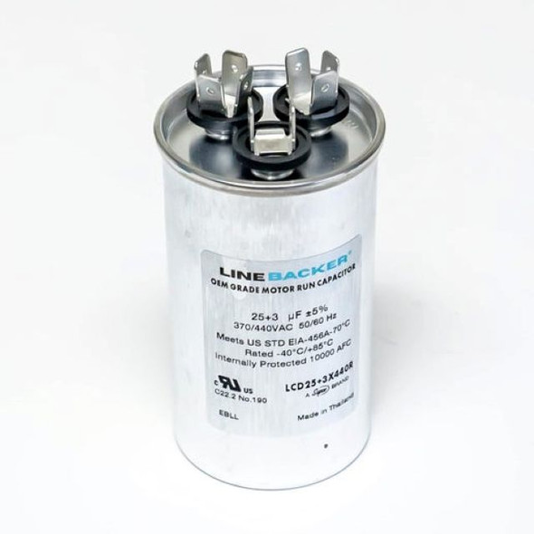 25/3MFD-440V Supco Air Conditioner Oval Run Capacitor
