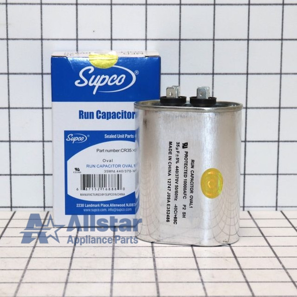 35MFD-440V Air Conditioner Oval Run Capacitor