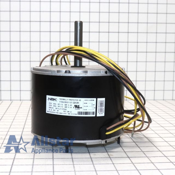 NBK-22129 CONDENSER MOTOR 208/230V, 1/12 HP, 800 RPM