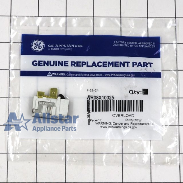 Part Number WR08X10025 replaces WR08X0168, WR8X10025, WR8X168