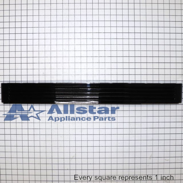GE Microwave Vent Grille (Black) MDX31302202
