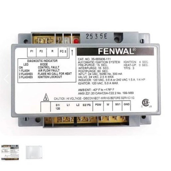 EQUIVALENT TO FENWAL 35-665936-111, MARRA FORNI ECBP-842999