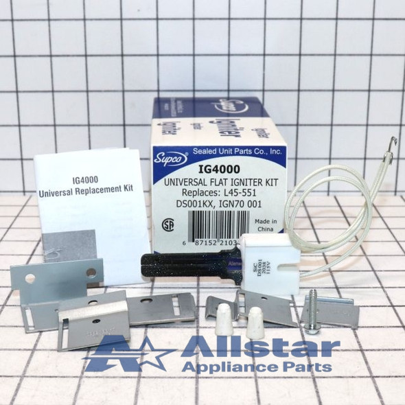 IG4000 Supco Furnace Universal Flat Silicon Igniter Kit