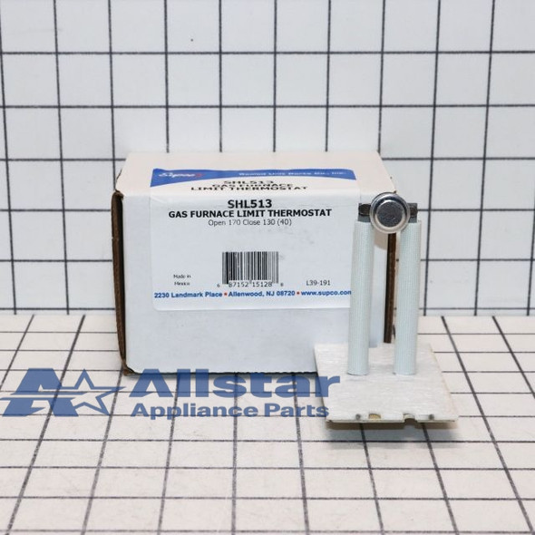 SHL513 Supco Furnace Plenum Limit Thermostat