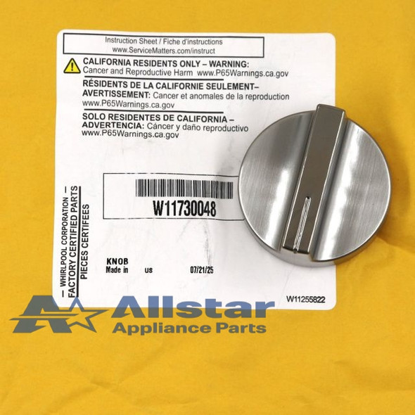 Part Number W11730048 replaces W11621738