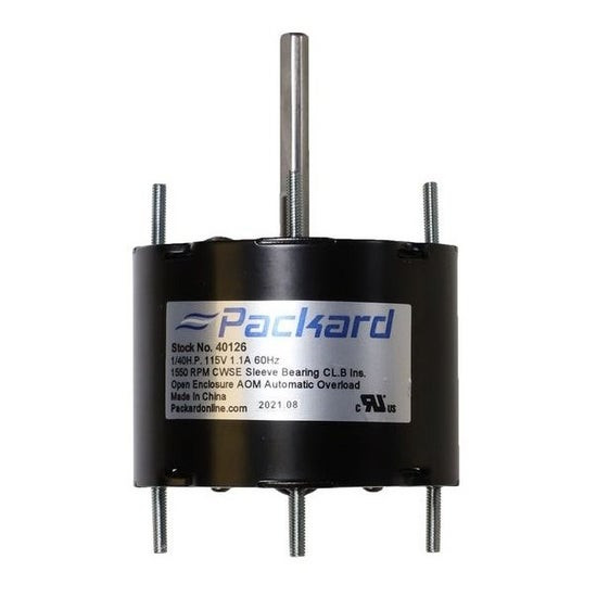 40126 Packard 3.3" Shaded Pole Motor 1/40 HP 1550RPM 115V