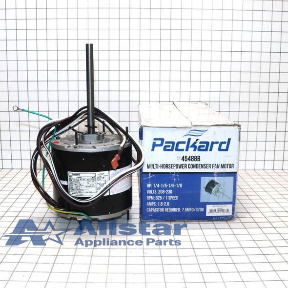 45488B Packard 5-5/8" PSC Condenser Fan Motor 1/4-1/8 HP