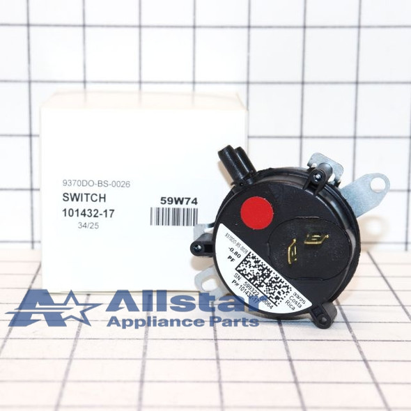 59W74 Lennox Furnace Pressure Switch