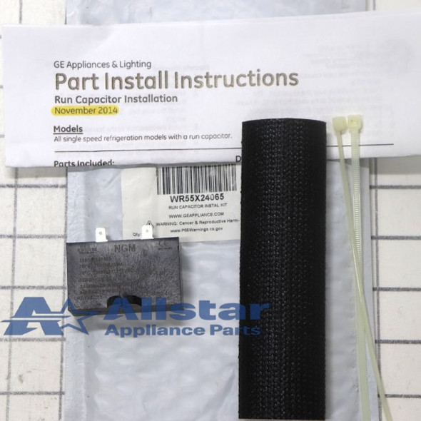 WR55X24065 Refrigerator Capacitor Kit