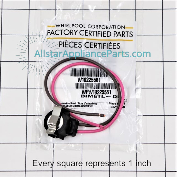 Part Number WPW10225581 replaces 2149849, 2161331, 2176066, 2188824, 2196155, 2266066, 2266067, 2315504, 2317087, 2319914, 2321799, 2321802, 4387498, W10225581, W10260437, WPW10225581VP