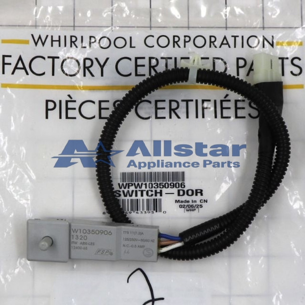 Part Number WPW10350906 replaces W10350906