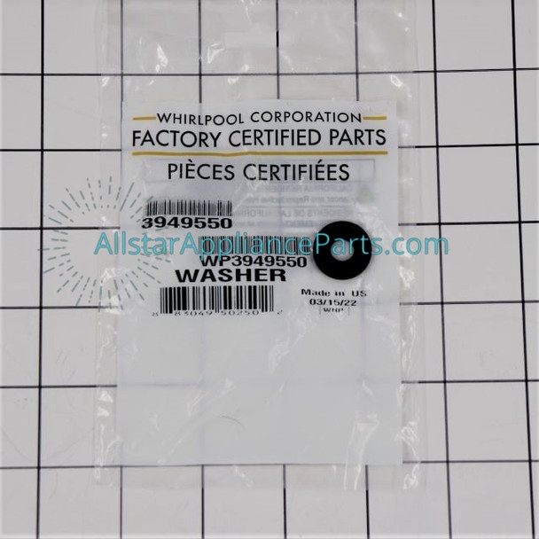 Part Number WP3949550 replaces 3949550, 8544817