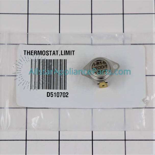 Part Number D510702 replaces 510702

