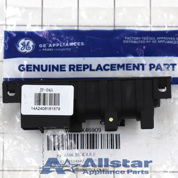 Part Number WB13X46909 replaces WB02X11172, WB13T10038, WB13T10046, WB13T10079