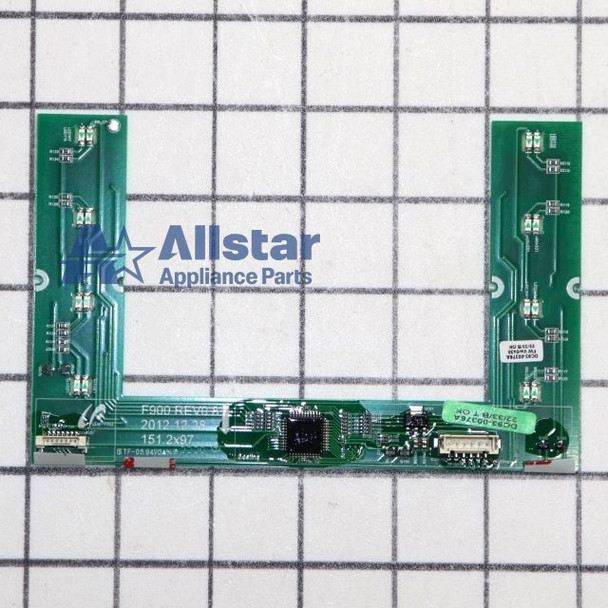 Samsung Dryer User Control and Display Board DC93-00376A