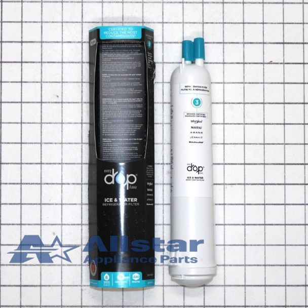 Part Number EDR3RXD1 replaces  2313412,  4396710,  4396711,  4396841,  4396842,  8212650,  9020,  9020B,  9030,  9030B,  9083,  9920,  9953,  FILTER3,  W10121145,  W10121146,  W10754687,  W10776411