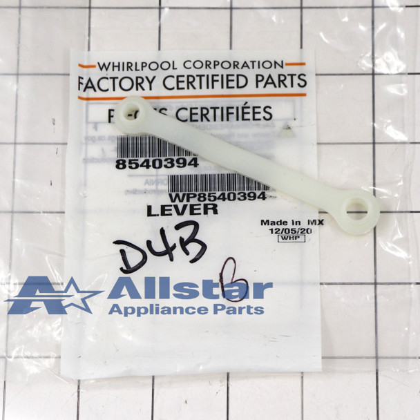 Part Number WP8540394 replaces  8540394