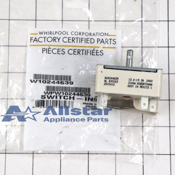 Part Number WPW10244639 replaces  W10244639