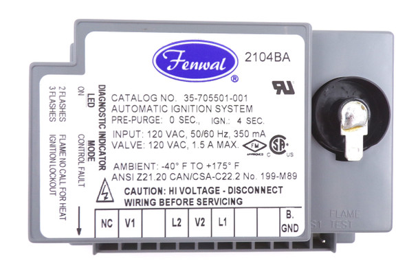 EQUIVALENT TO FENWAL 35-705501-001