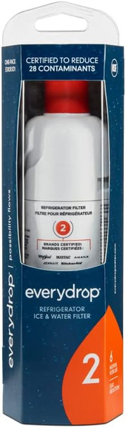 Part Number EDR2RXD1 replaces  FILTER 2,  FILTER2,  W10238154,  W10413645,  W10413645A,  W10609378,  W10680605