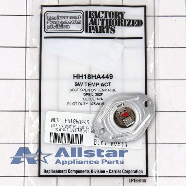 Part Number HH18HA449 replaces HH18HA350 , 95-314681 , 95-314683 , HH18HA250 , HH18HA351