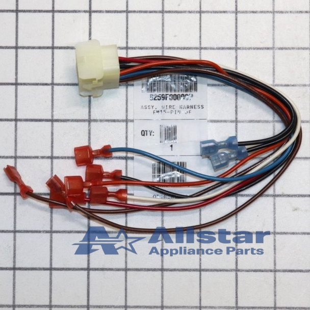 0259F00009P Goodman Furnaces 15-Pin Female Wire Harness