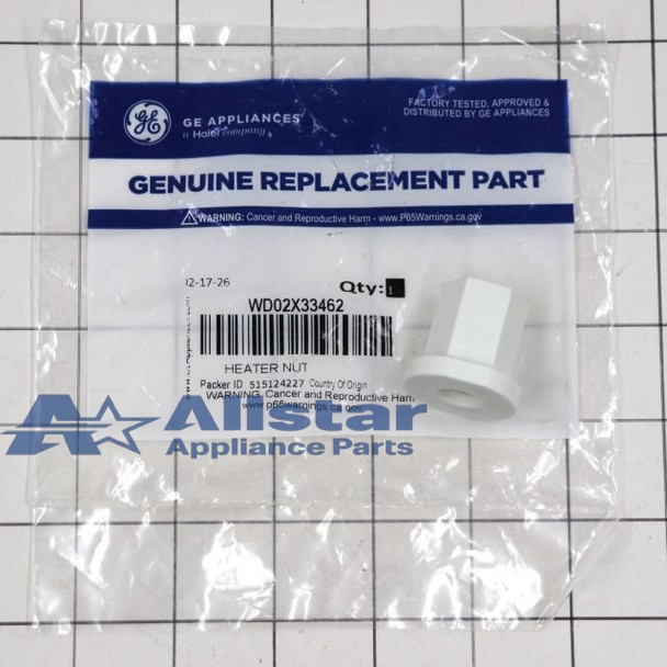 GE Dishwasher Heater Nut WD02X33462