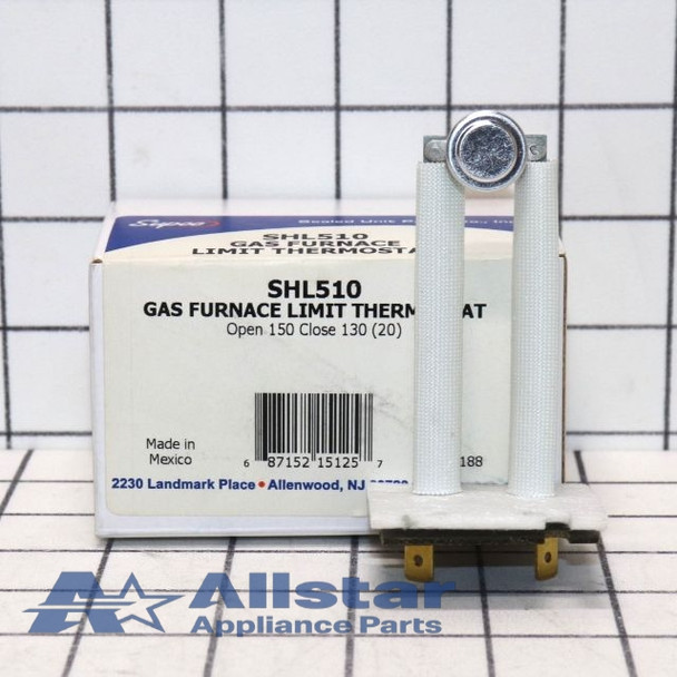 SHL510 Supco Furnace Plenum Limit Thermostat