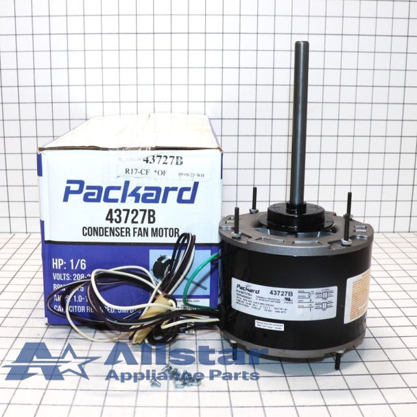 43727B Packard 5-5/8" PSC Condenser Fan Motor 1/6 HP 1075RPM