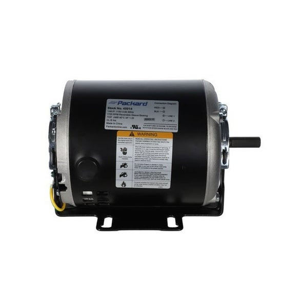 45014 Packard 48/56 Frame Belt Drive Fan & Blower Motor 1/4 HP, 115V