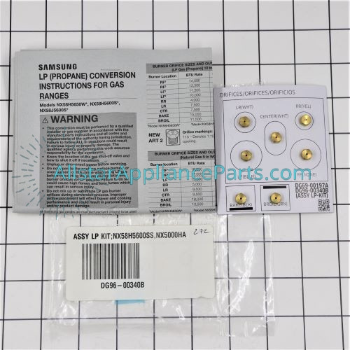 Samsung Conversion Liquid propane (LP) kit DG9600340B