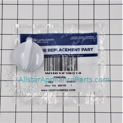 GE Washing Machine Knob Asm Control WH01X10314