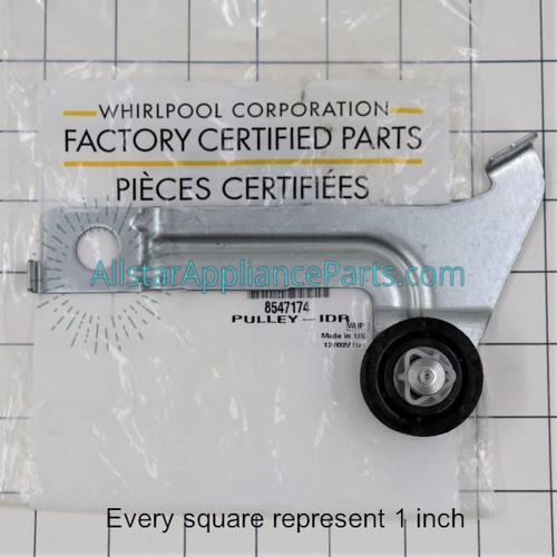 Whirlpool Dryer Idler Pulley 8547174V