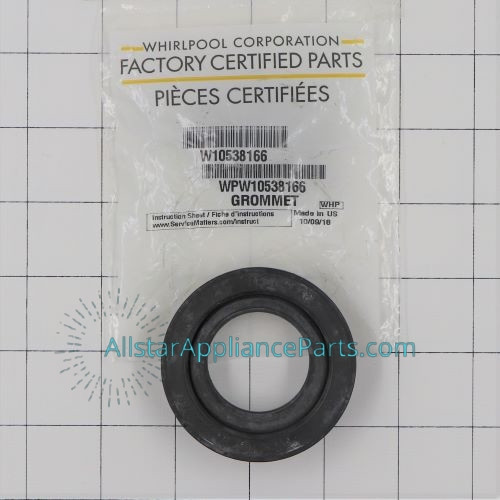 Whirlpool Dishwasher Grommet W10538166