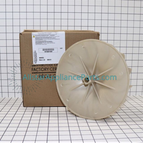 Whirlpool Dryer Blower Wheel W10801999