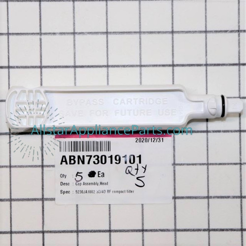 Water Filter Bypass Plug ABN73019101 Allstar Parts